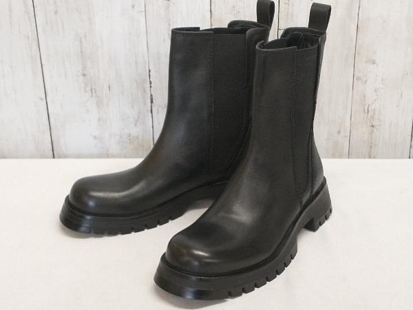 安い，100%新品 ZARA/トラックソールブーツ/ザラ/サイドゴアブーツ