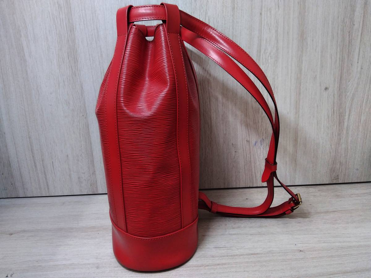 LOUIS VUITTON ルイ・ヴィトン エピ M52357 ランドネPM AR0945 巾着 