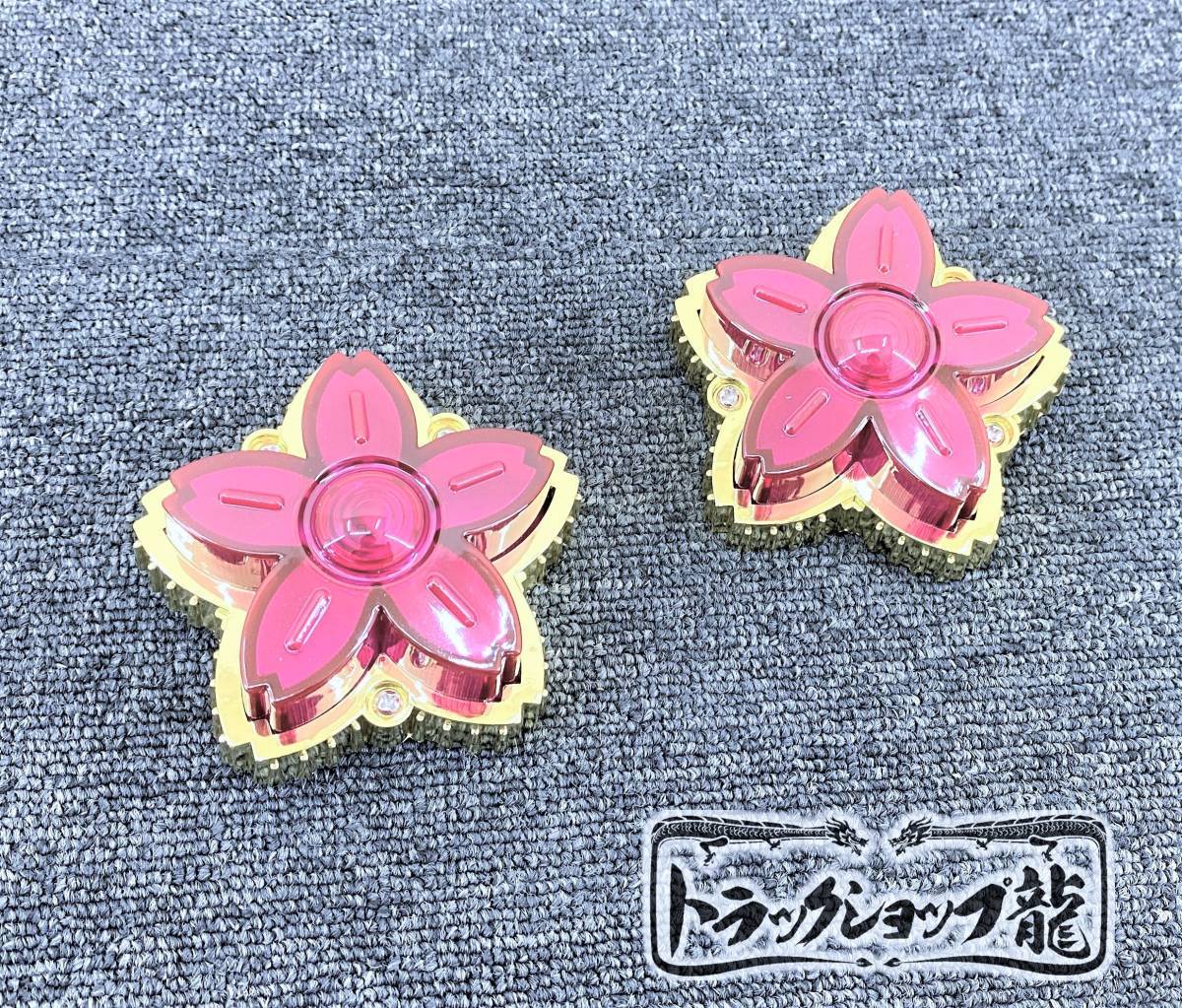レア！ サクラマーカーランプ ピンク 金メッキ 桜マーカー 2個セット