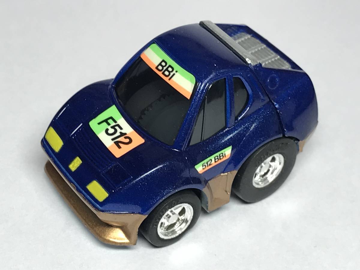 海外版チョロQ トンカ フェラーリ 512BBi 紺色 日本未発売品　中古