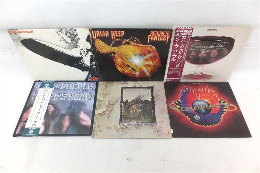 30枚 アーティスト様々 ▽まとめて出品▽ 01洋楽ハードロック系 LP THE