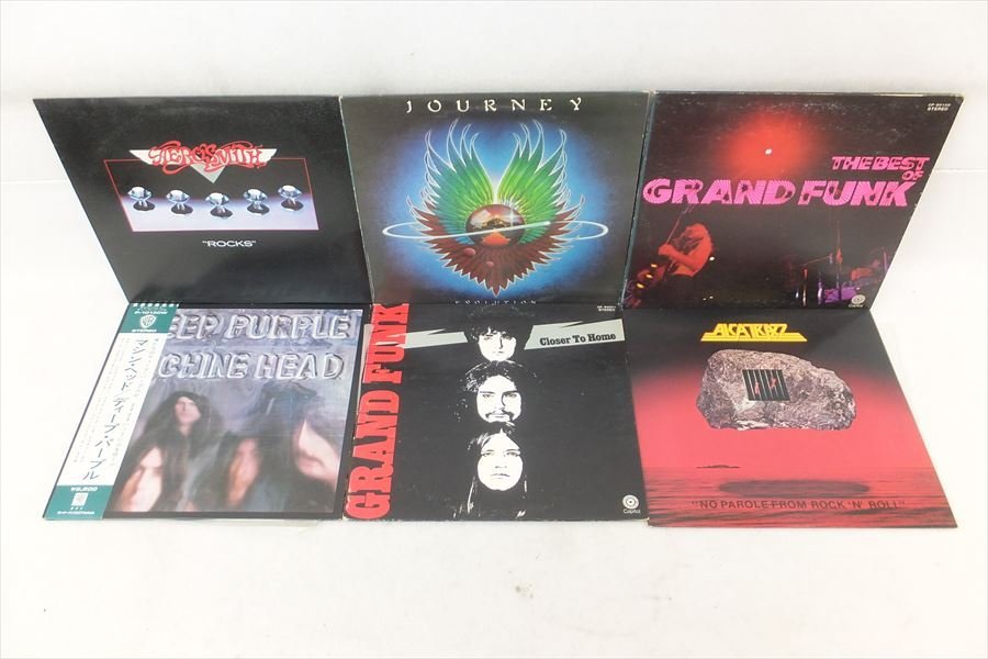 30枚 アーティスト様々 ▽まとめて出品▽ 01洋楽ハードロック系 LP THE