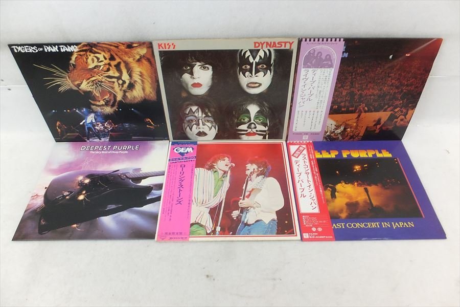 30枚 アーティスト様々 ▽まとめて出品▽ 01洋楽ハードロック系 LP THE