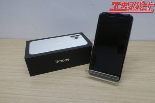 iPhone 0 Apple 1 with スマホ Apple iPhone11 Pro シルバー 256GB