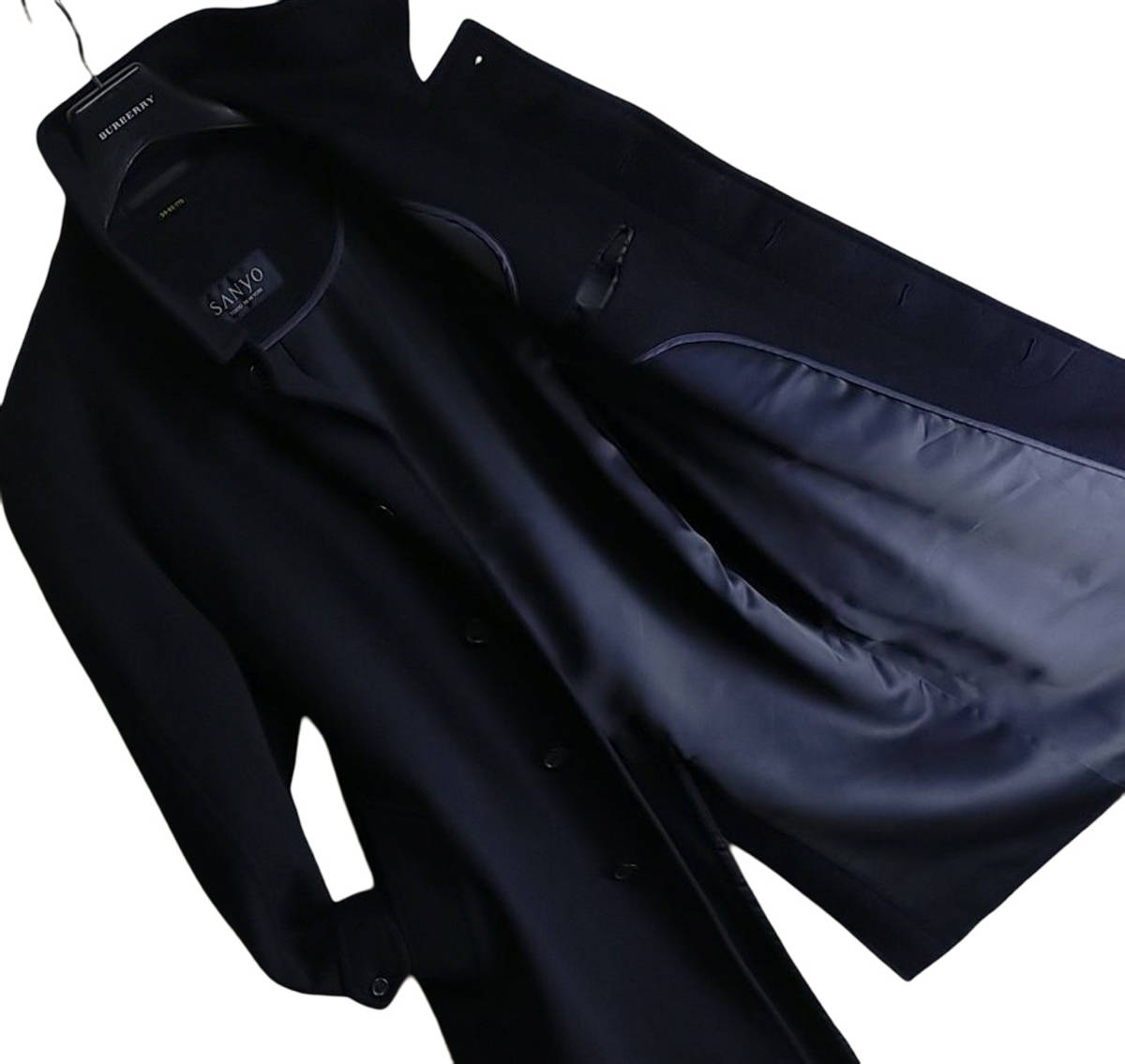 BARNEYS NEWYORK】ハイエンドな着こなし◎カシミヤ混 ステンカラー