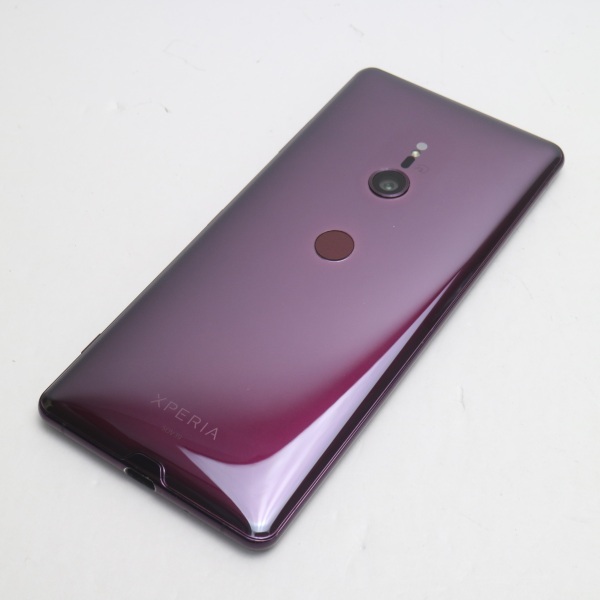 良品中古 SOV39 Xperia XZ3 ボルドーレッド スマホ 本体 白ロム 中古 あすつく 土日祝発送OK