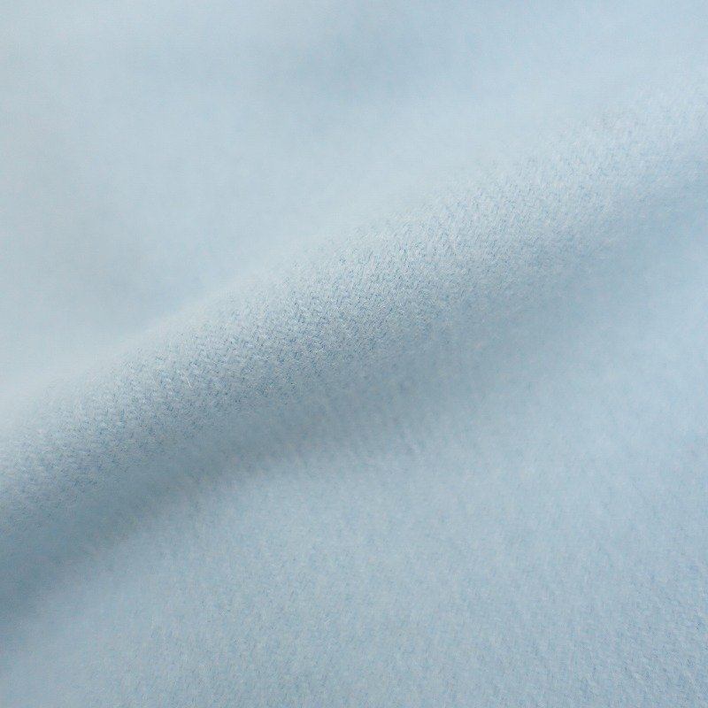 Johnstons of Elgin 100%カシミヤ ライトグレー エルガン） 【美品】ジョンストンズオブエルガン JOHNSTONS OF ELGIN *カシミヤ 大判ストール*ライトブルー羽織り1022(st84-2210-181)【11K22】