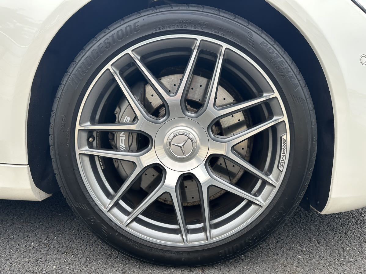 ベンツ w222 s63後期AMG 純正ホイール 4本セット(ラジアルタイヤ