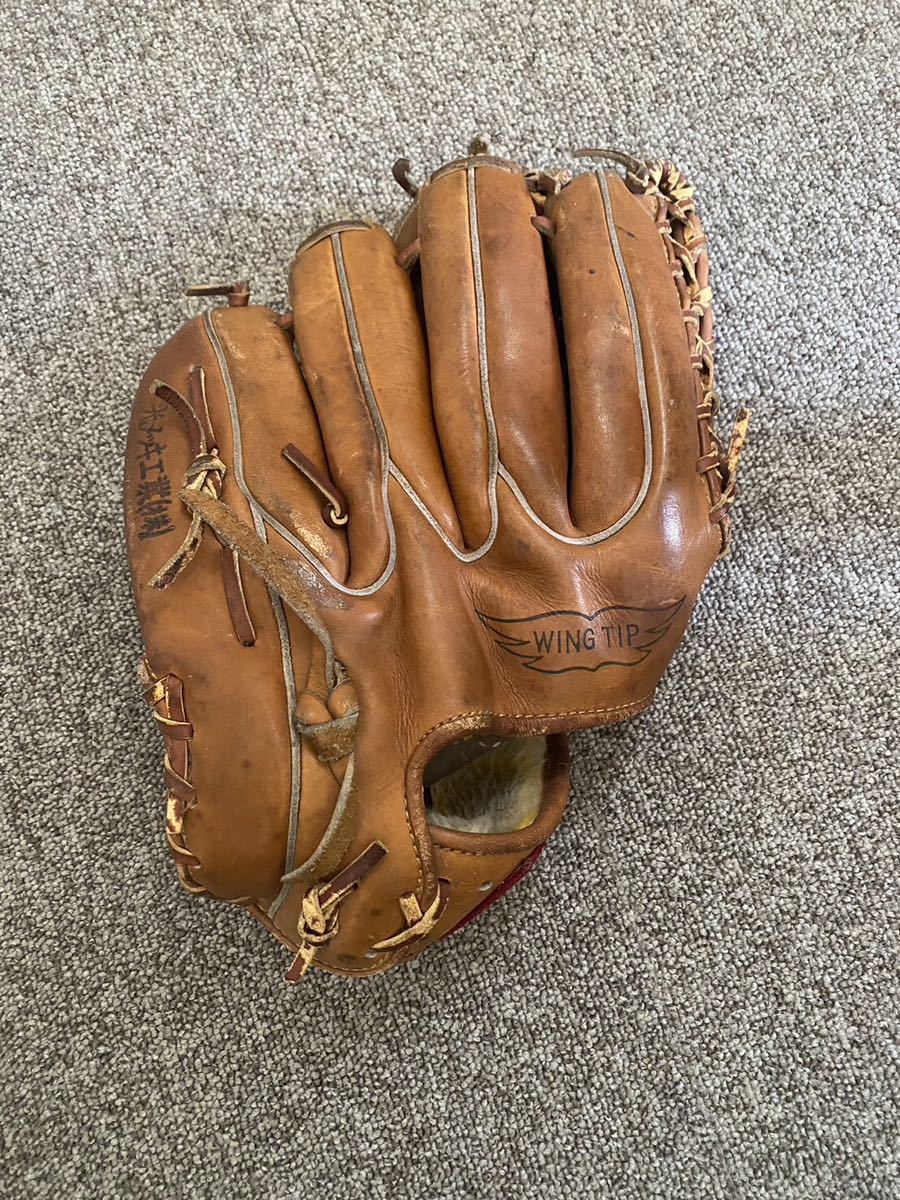 希少 Rawlings RG5 当時物 ヴィンテージ グローブ WING TIP ♪希少 ローリングス 軟式グローブ Rawlings RG-251 G-11外野手用 WING