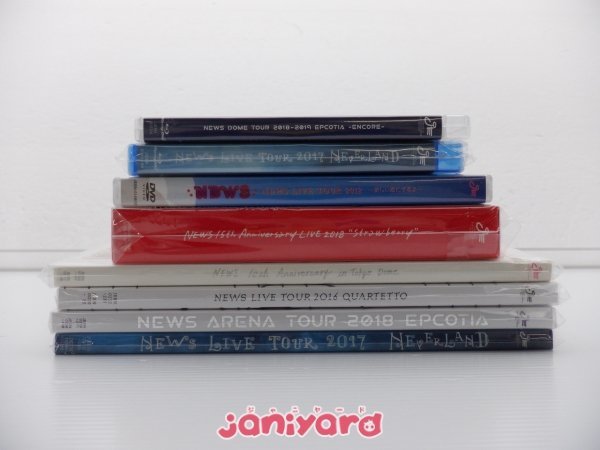 NEWS DVD Blu-ray 8点セット [良品] 【公式通販】
