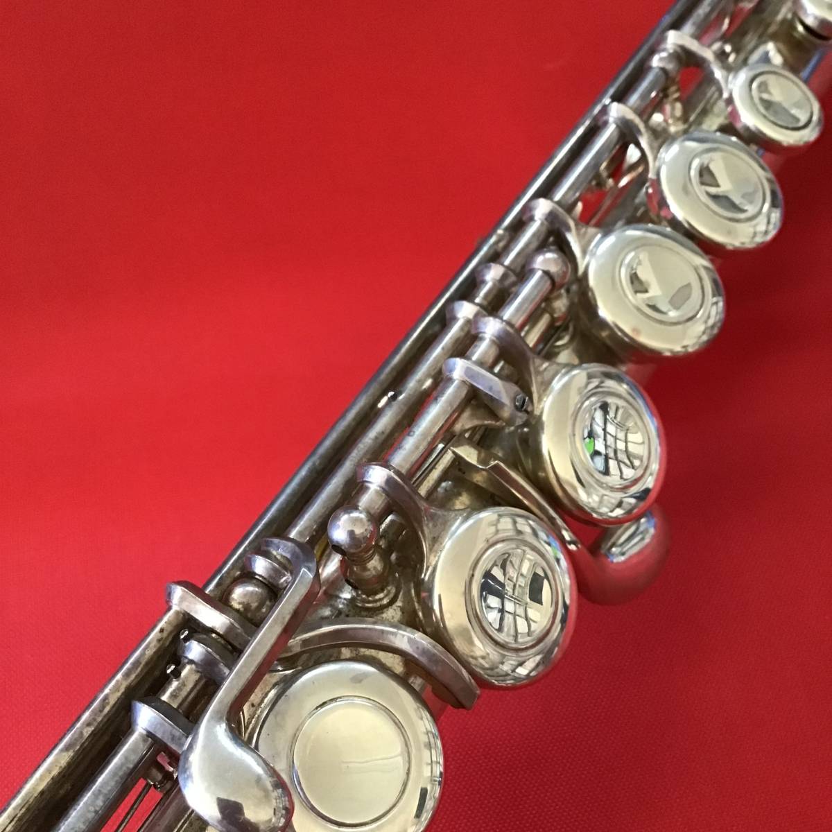 〇YAMAHA ヤマハ/フルート YFL211/ケース、クリーニングロッド付き