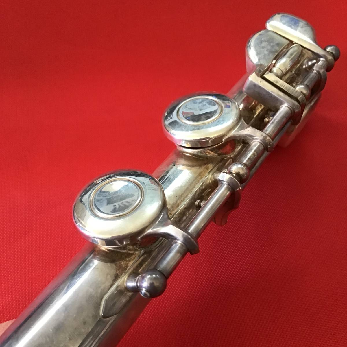 〇YAMAHA ヤマハ/フルート YFL211/ケース、クリーニングロッド付き