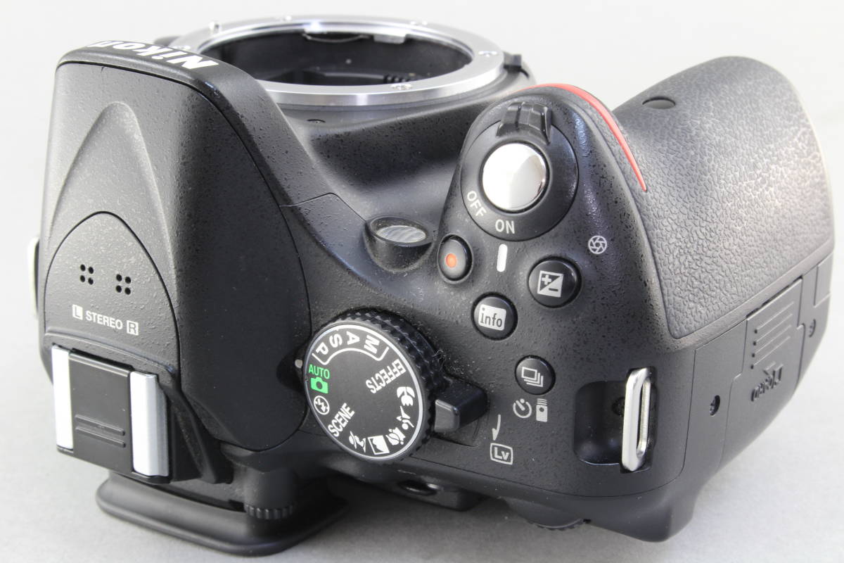 A+ (美品) Nikon ニコン D5200 ボディ 初期不良返品無料 領収書発行 