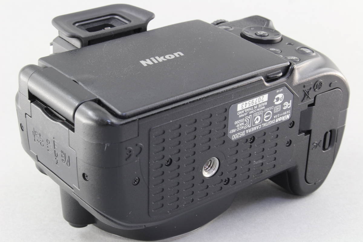 A+ (美品) Nikon ニコン D5200 ボディ 初期不良返品無料 領収書発行 