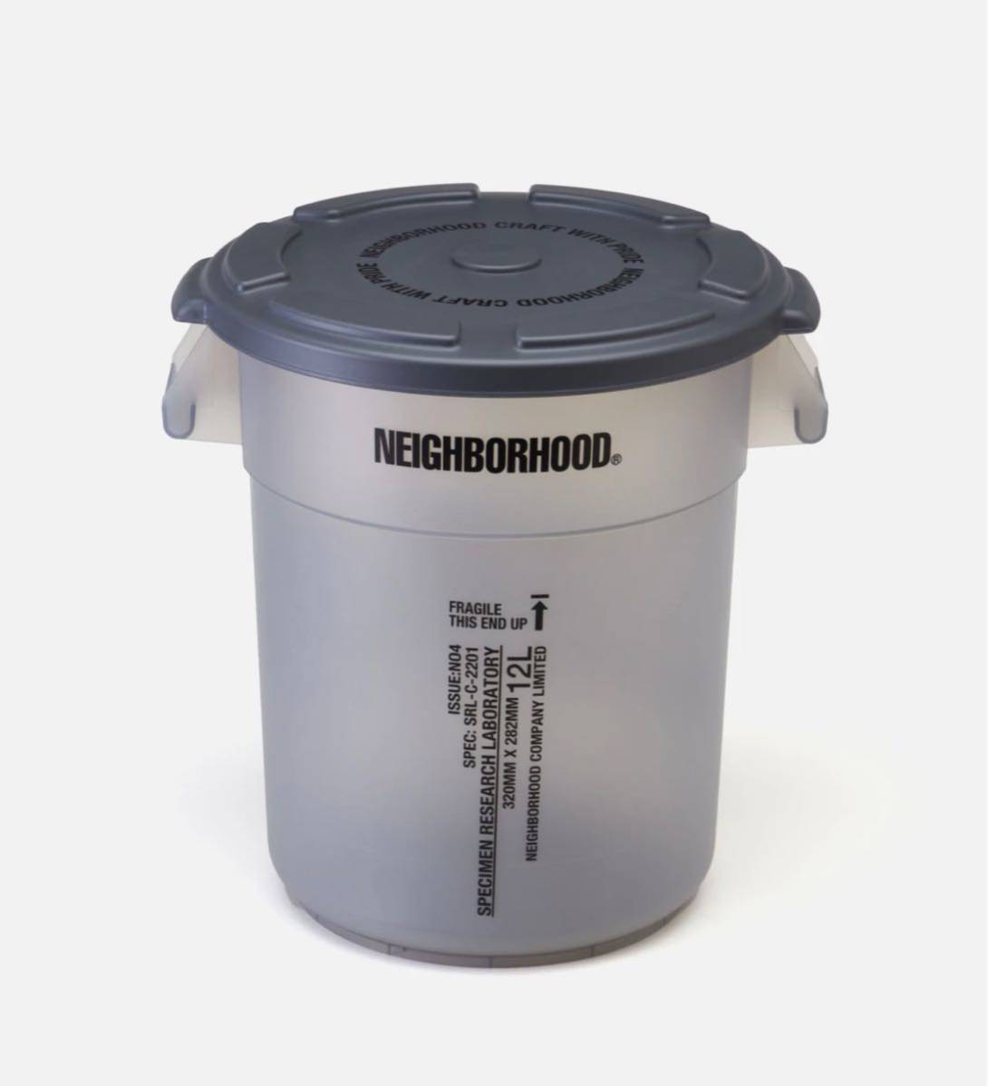 新品 [NEIGHBORHOOD] SRL THOR / P-ROUND CONTAINER 12L