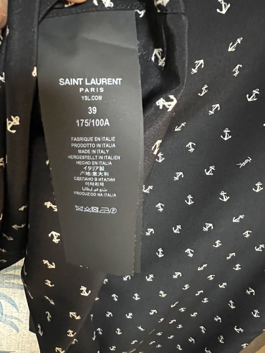 数回着用のみ クリーニング済 20AW Saint Laurent サンローラン 