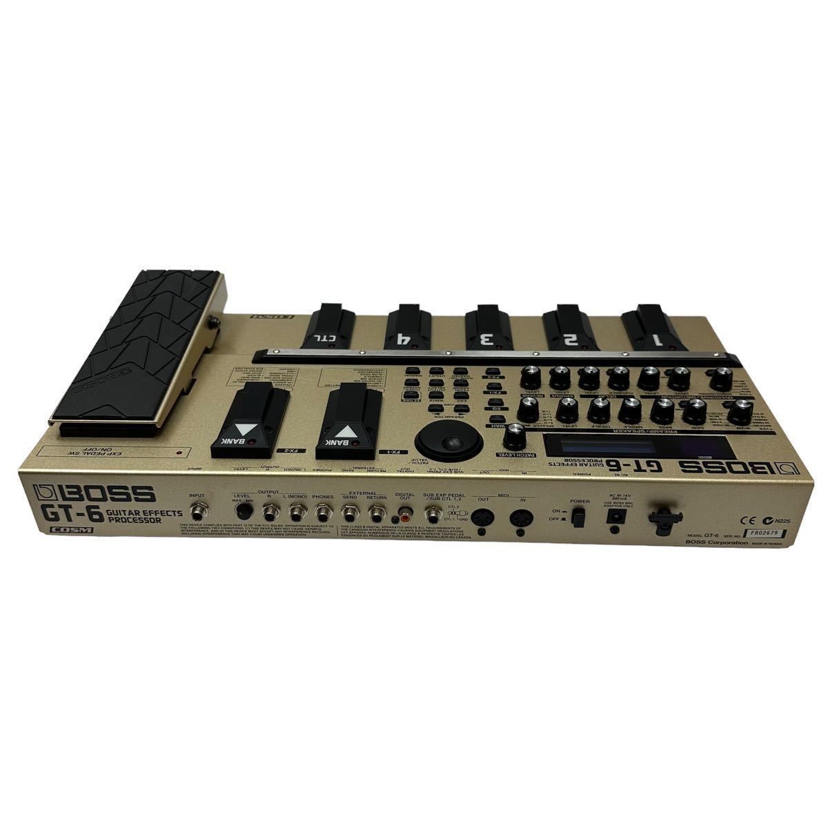 極美品 動作OK□BOSS GT-6 マルチエフェクター Guitar Effects