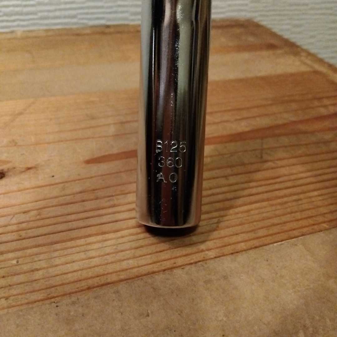 競輪 NJS認定 ドロップハンドル NITTO B125 360mm/25.4mm ピスト 中古