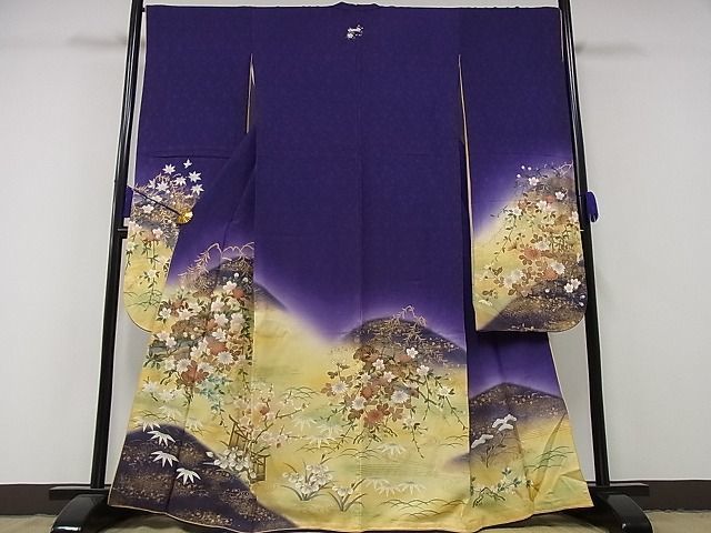  着物屋こころ 豪華振袖 松竹梅 風景花文 暈し染め 金彩 やまと誂製 着丈161cm 裄丈68cm 正絹 逸品 B-jd4994(振袖)｜売買されたオークション情報、yahooの商品情報をアーカイブ公開 - オークファン 振袖