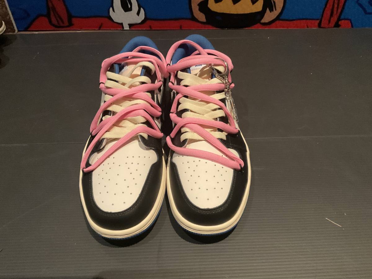 Shoe Scott Surgeon Spins Scott's SNKRS THE SHOE SURGEON NIKE TRAVISSCOTT CACTUSJACK AJ1 青白 US10 28cm 管理番号：東京事務所衣装D14