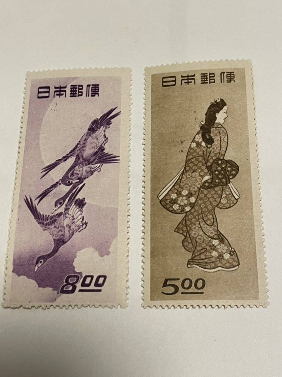 月に雁 切手趣味週間 見返り美人 - Yahoo!オークション (行事、歳時