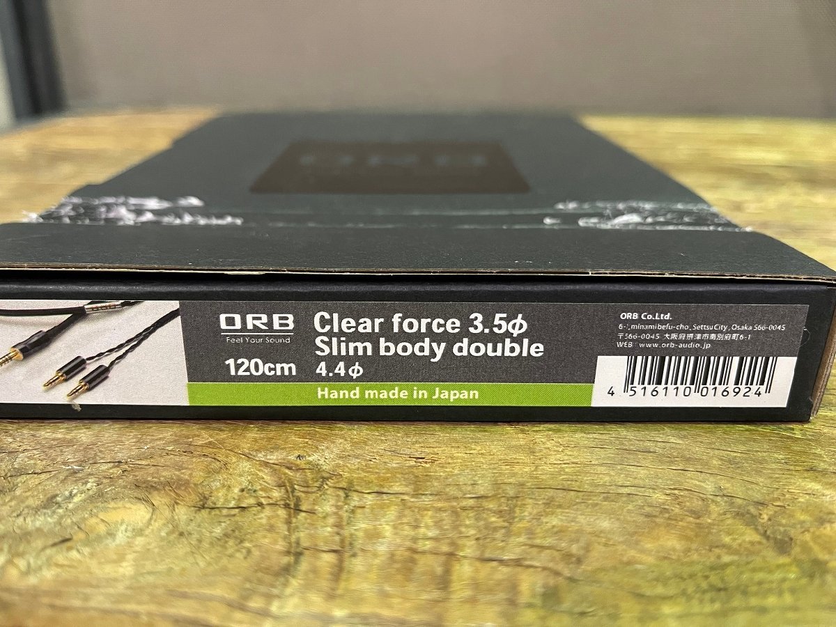 ORB Clear force 3.5 4pin XLRケーブル 1.5メートル ORB Audio ⁄ Clear