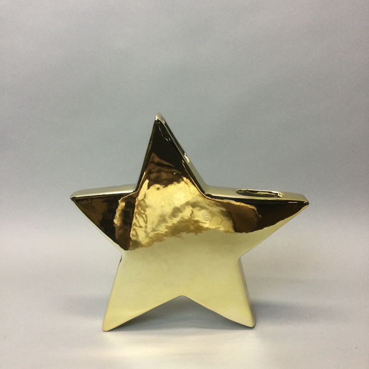 いけばな　池坊　メッキ花器　処分価格品　金星