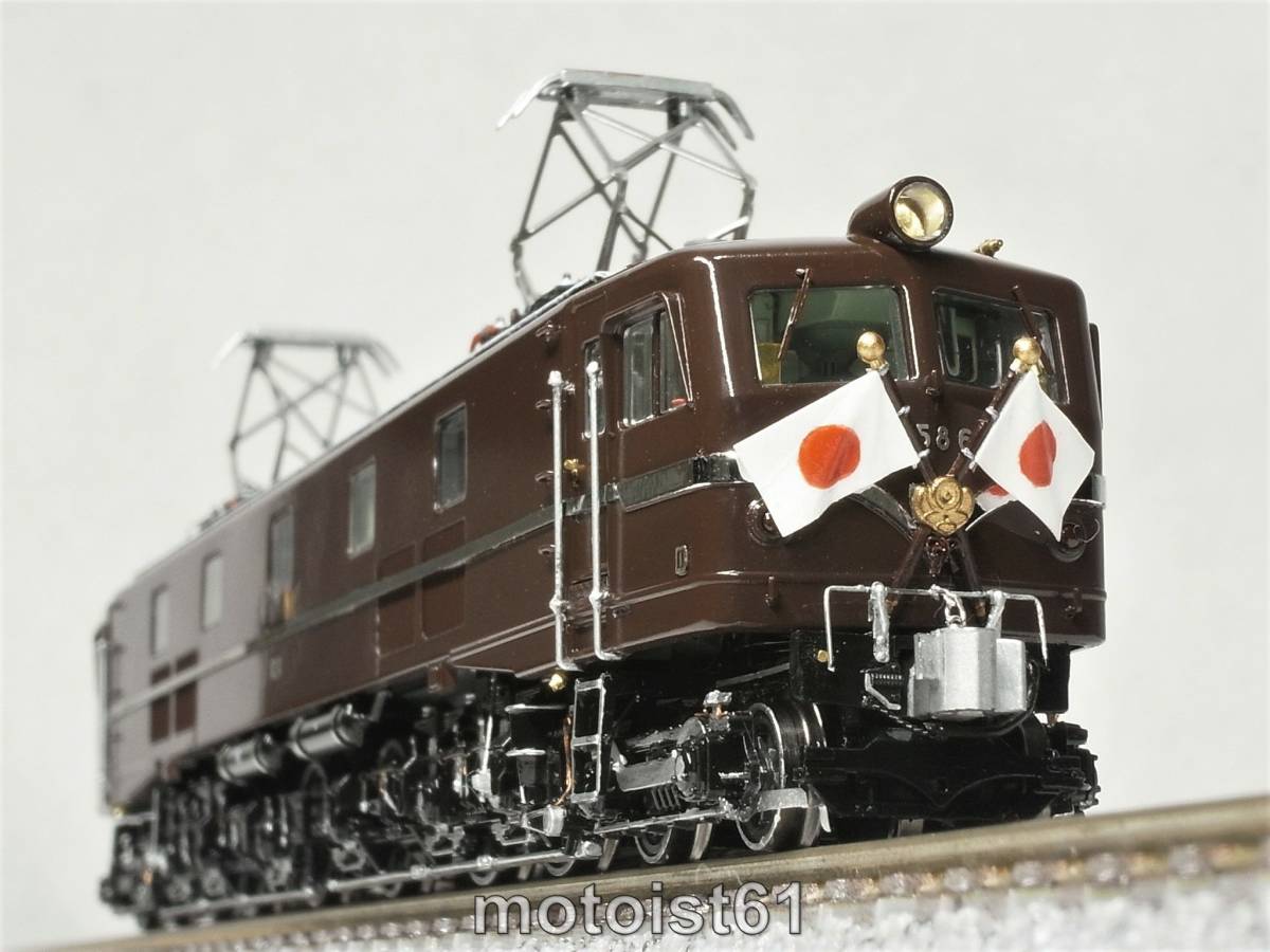 | KATO EF58 3020-4 カトー 茶 EF58-61 - お召機 0 NGaugeJP 電気機関車｜Yahoo!フリマ（旧 1 お召し機 旧製品 ～鉄道模型と鉄道写真