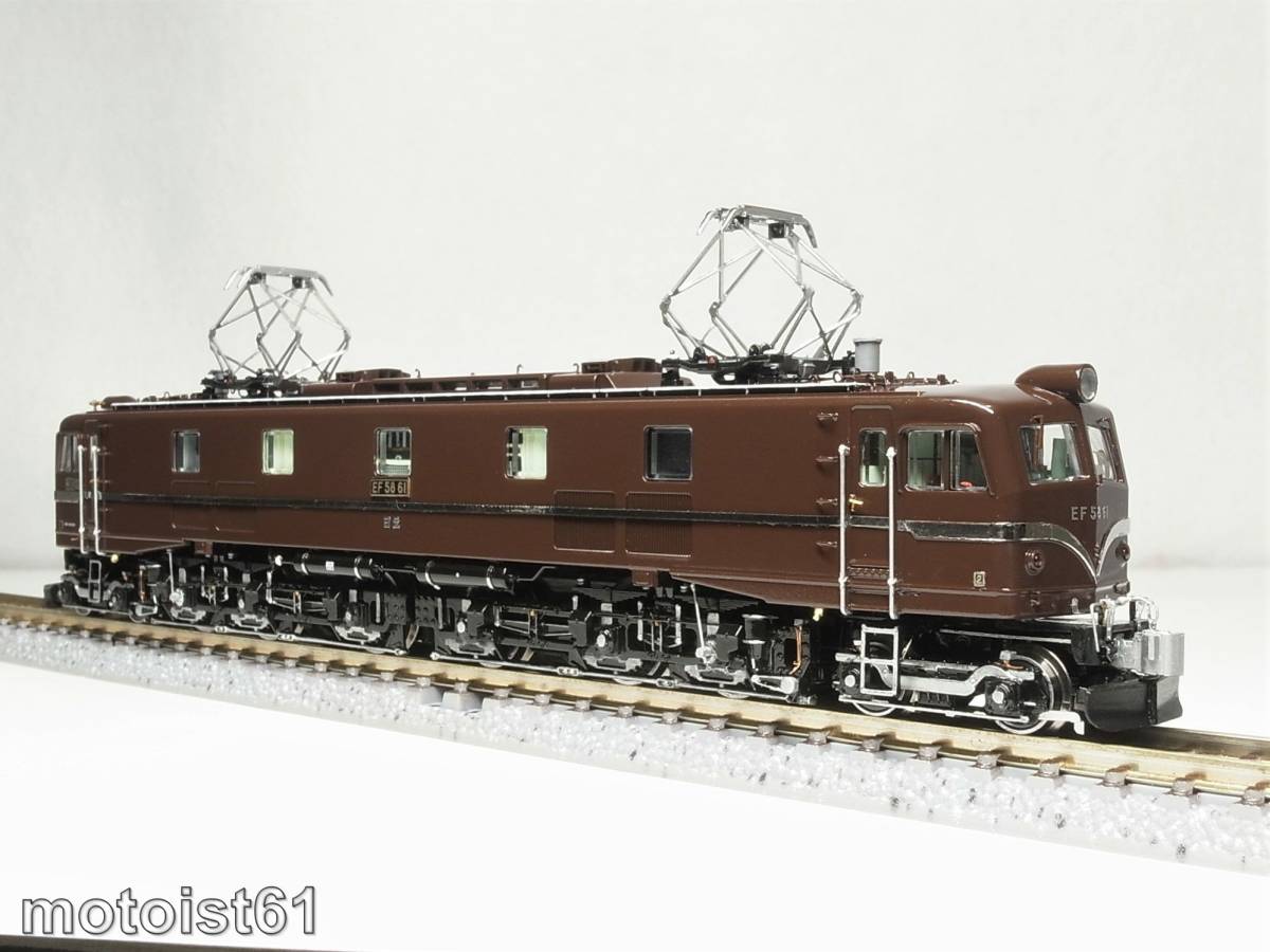 | KATO EF58 3020-4 カトー 茶 EF58-61 - お召機 0 NGaugeJP 電気機関車｜Yahoo!フリマ（旧 1 お召し機 旧製品 ～鉄道模型と鉄道写真