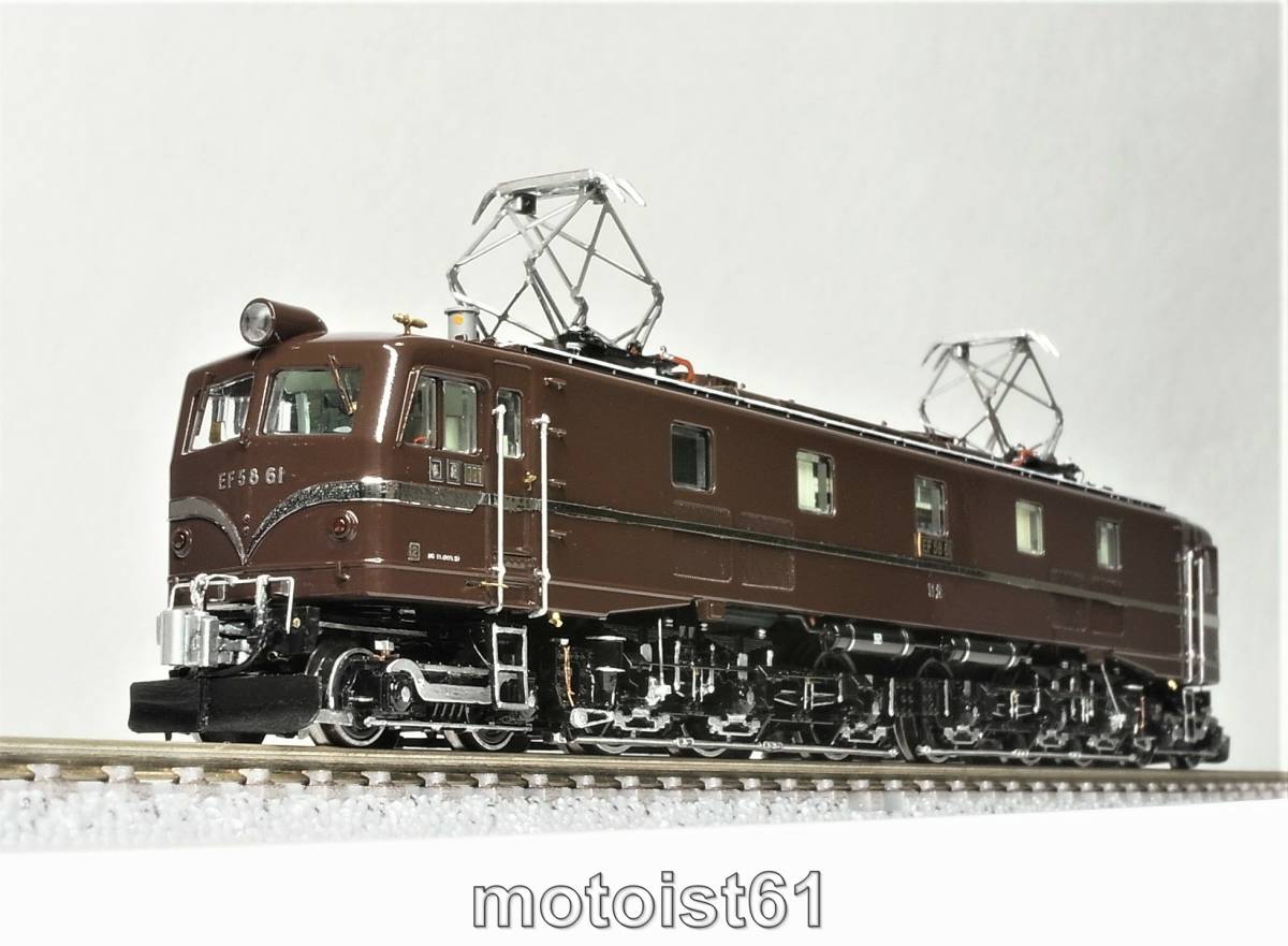 | KATO EF58 3020-4 カトー 茶 EF58-61 - お召機 0 NGaugeJP 電気機関車｜Yahoo!フリマ（旧 1 お召し機 旧製品 ～鉄道模型と鉄道写真