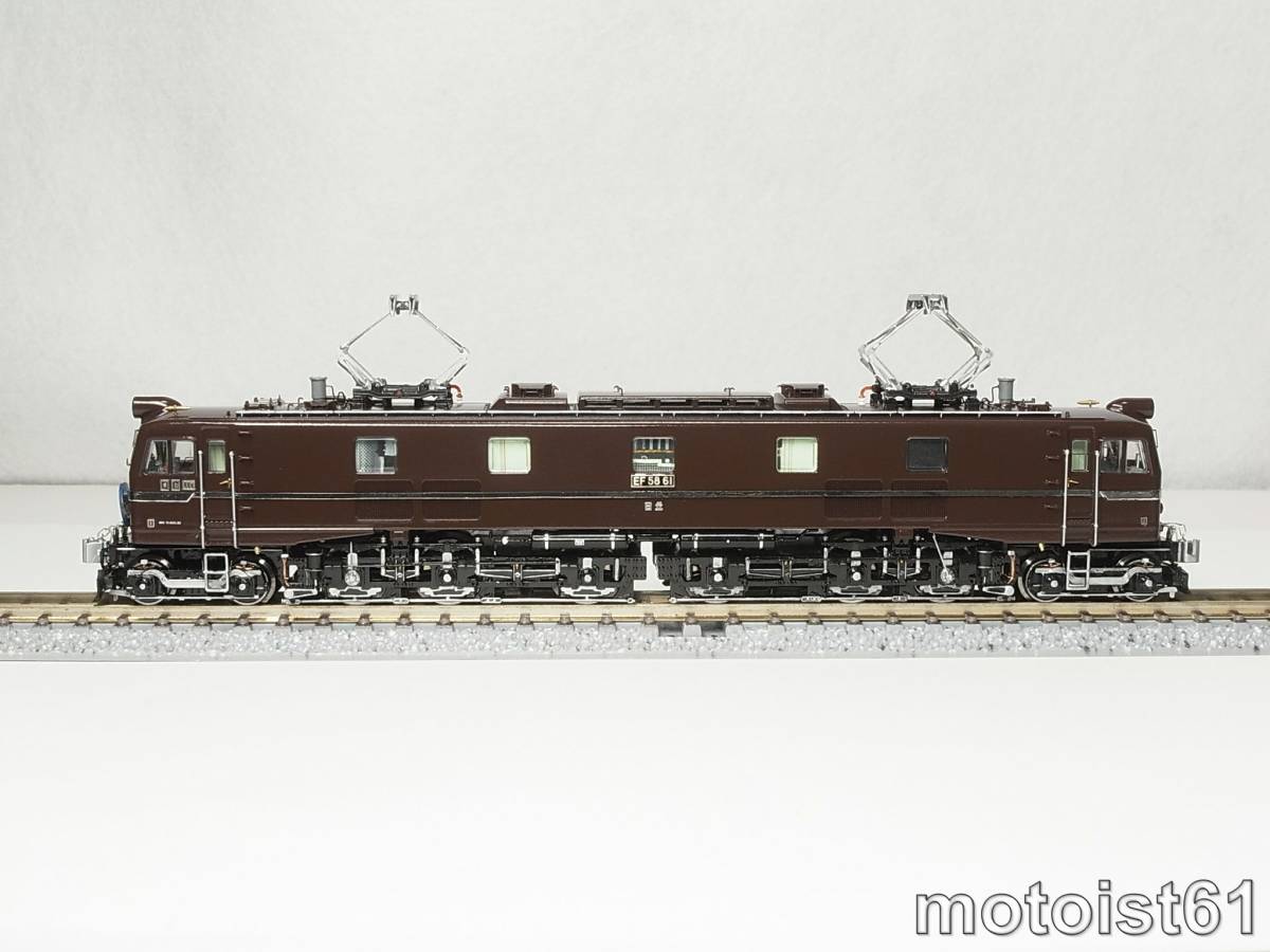 | KATO EF58 3020-4 カトー 茶 EF58-61 - お召機 0 NGaugeJP 電気機関車｜Yahoo!フリマ（旧 1 お召し機 旧製品 ～鉄道模型と鉄道写真