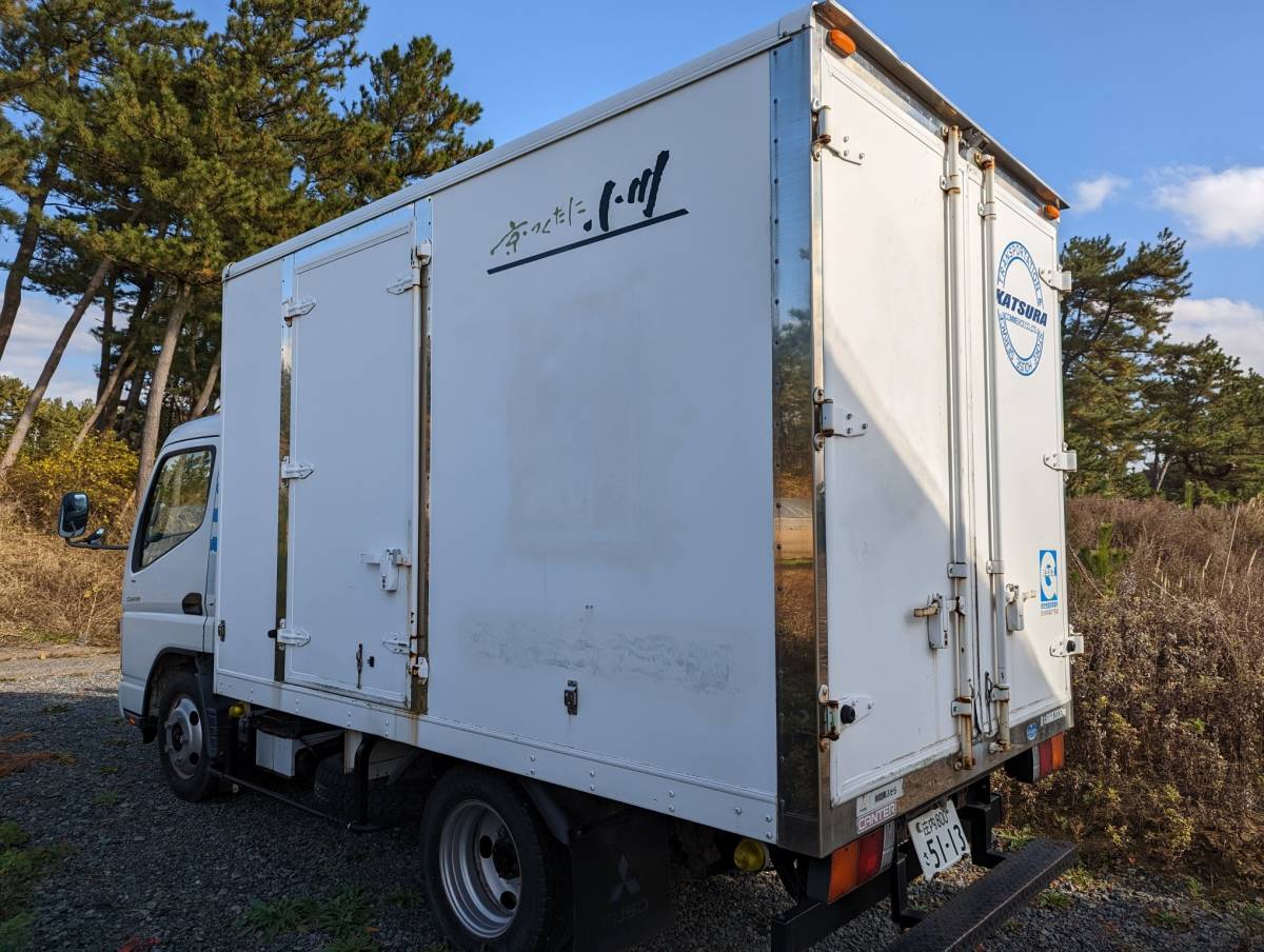H20年式 冷蔵冷凍車 三菱FUSOキャンター 保冷保温車 最大積載2t 5速 