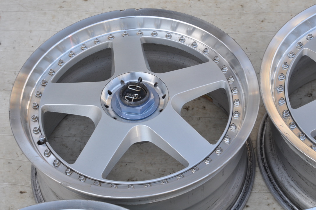 希少 4穴PCD100 IMPUL インパルRS Hoshino Racing 深リム 17インチ 7.5J+