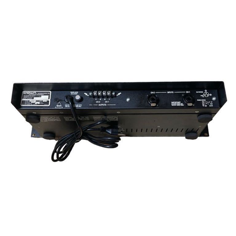 現状品】CROWN パワーアンプ D-75A 【公式通販】