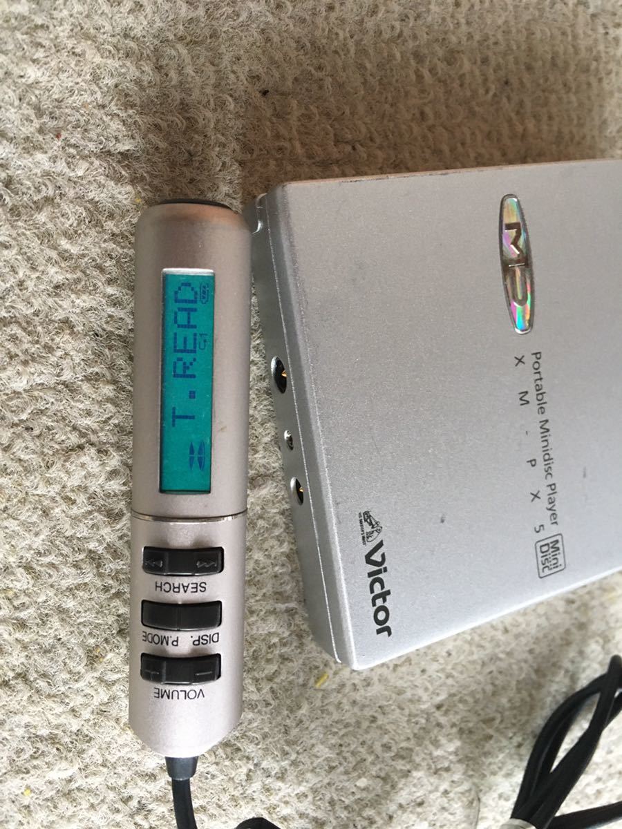 Victor XM-PX5-S MDプレーヤー☆中古動作品 Victor ポータブルMD