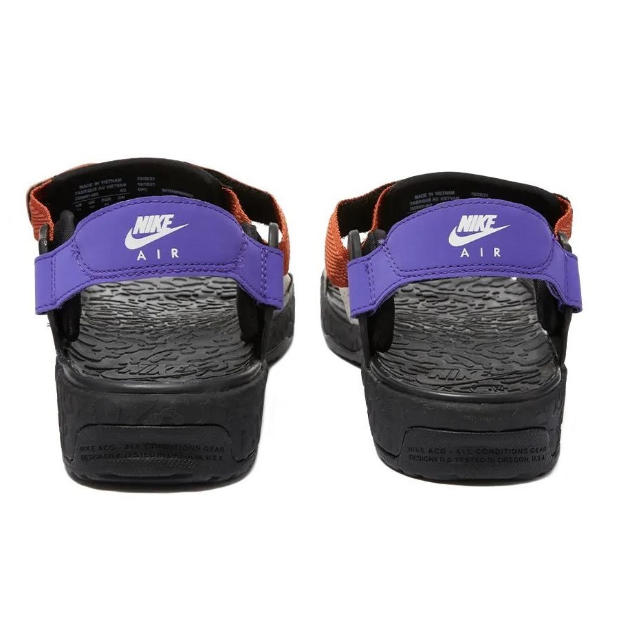 ☆NIKE ACG AIR DESCHUTZ + 黒/薄ベージュ/暗オレンジ/紫 27.0cm 