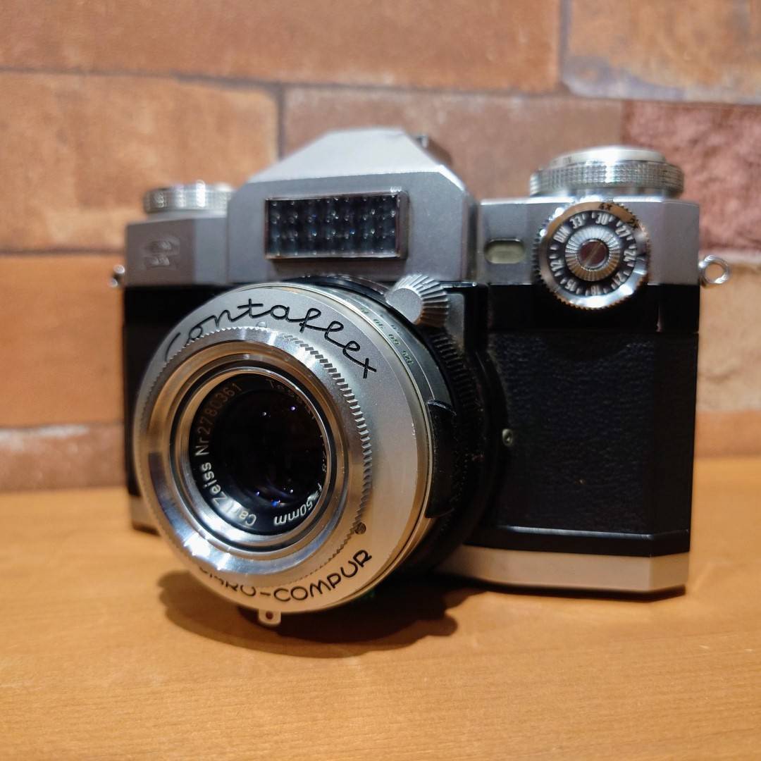 ★MT-17【ZEISS IKON 】Cotaflex Super / Carl Zeiss Tessar 50mm 2.8　ツアイスイコン カメラ　(202-9)