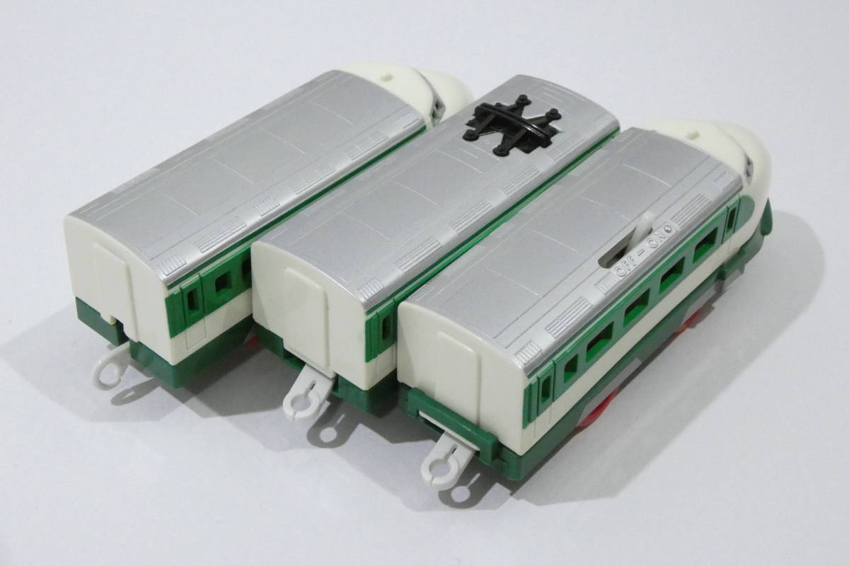 3285T/レア 状態良 プラレール 200系 東北新幹線 やまびこ 連結仕様 3 