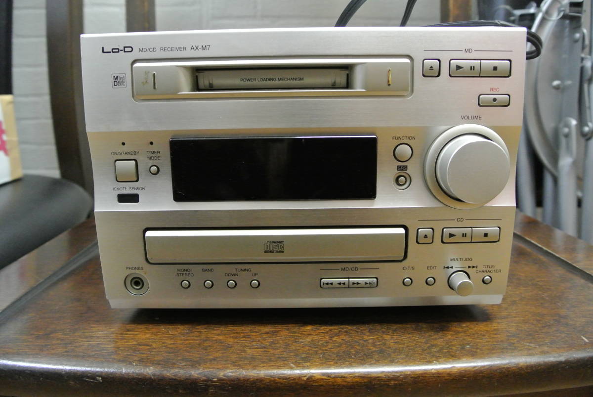 CD MD プレイヤー，日立　AX-M7