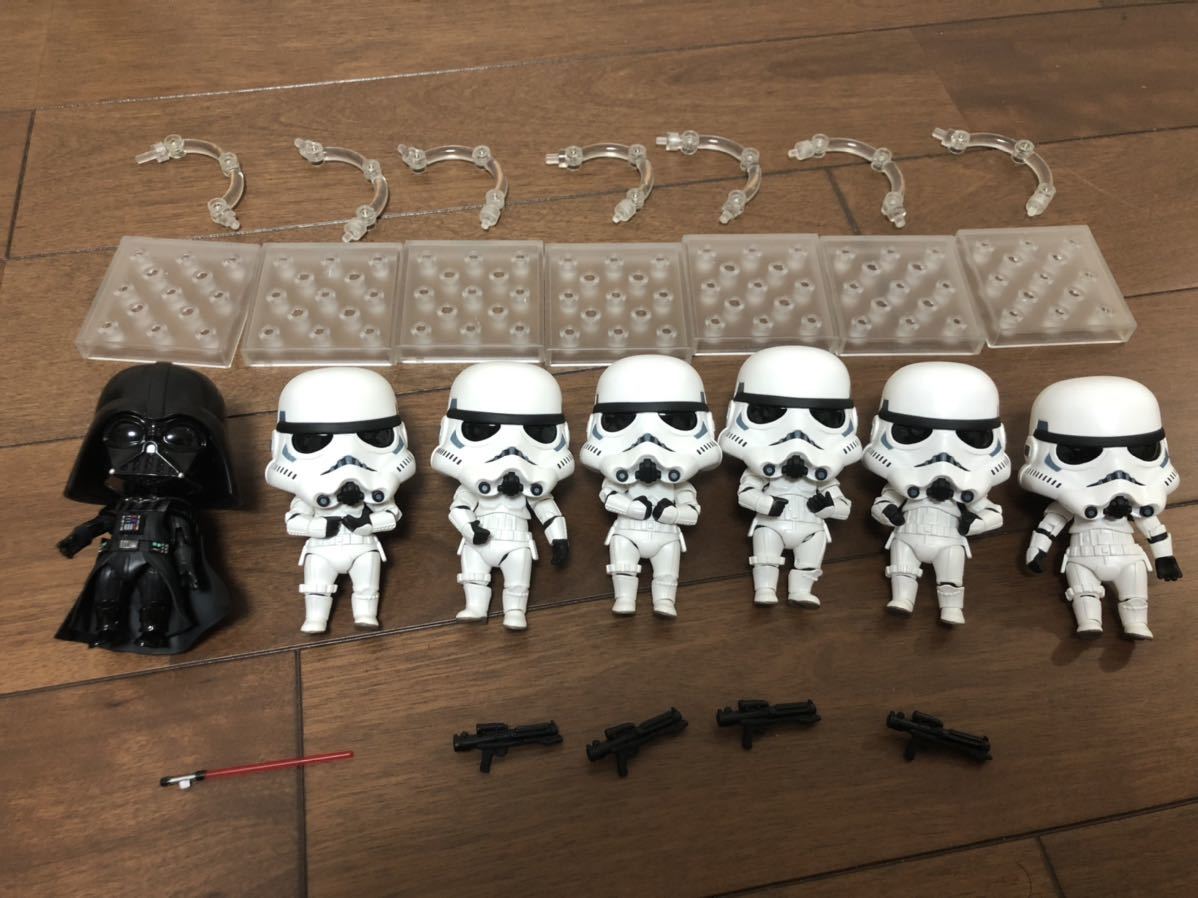 スターウォーズ ねんどろいど ダースベイダー ストームトルーパー