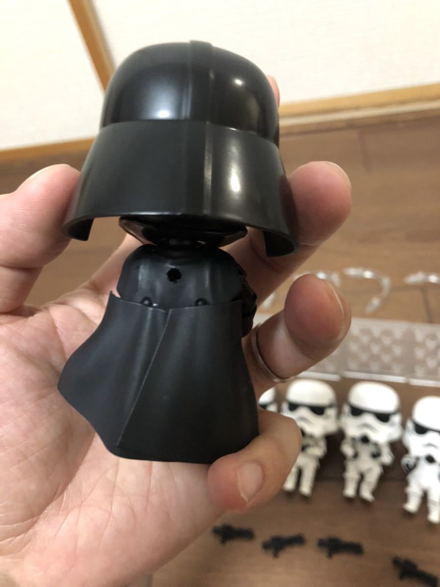 スターウォーズ ねんどろいど ダースベイダー ストームトルーパー