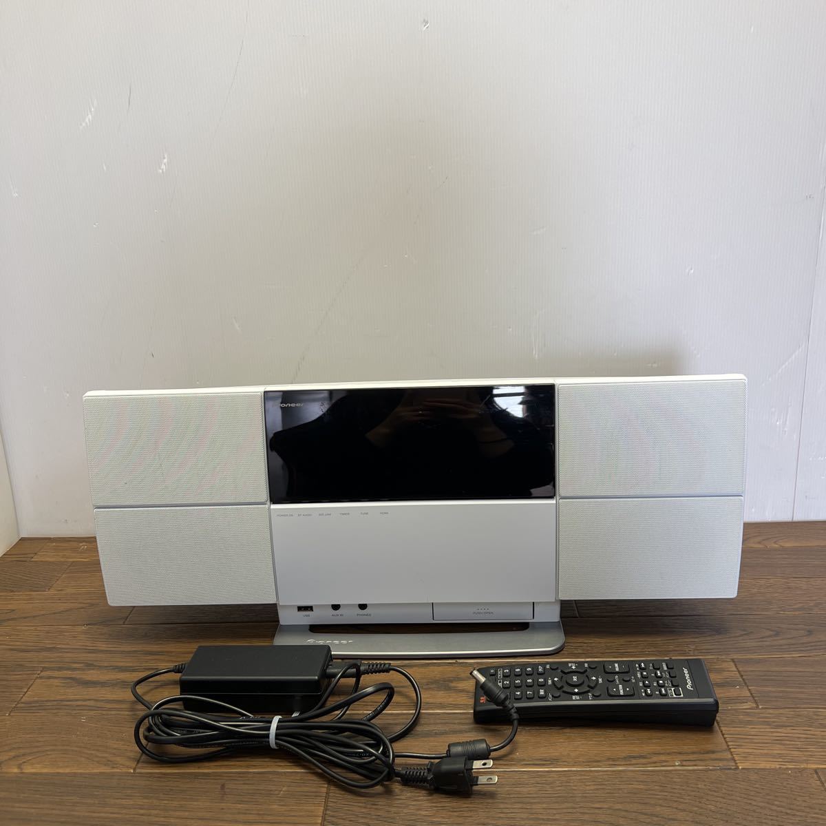 パイオニア CD : CD⁄DVDミニコンポーネントシステム PioneerX-SMC2-W
