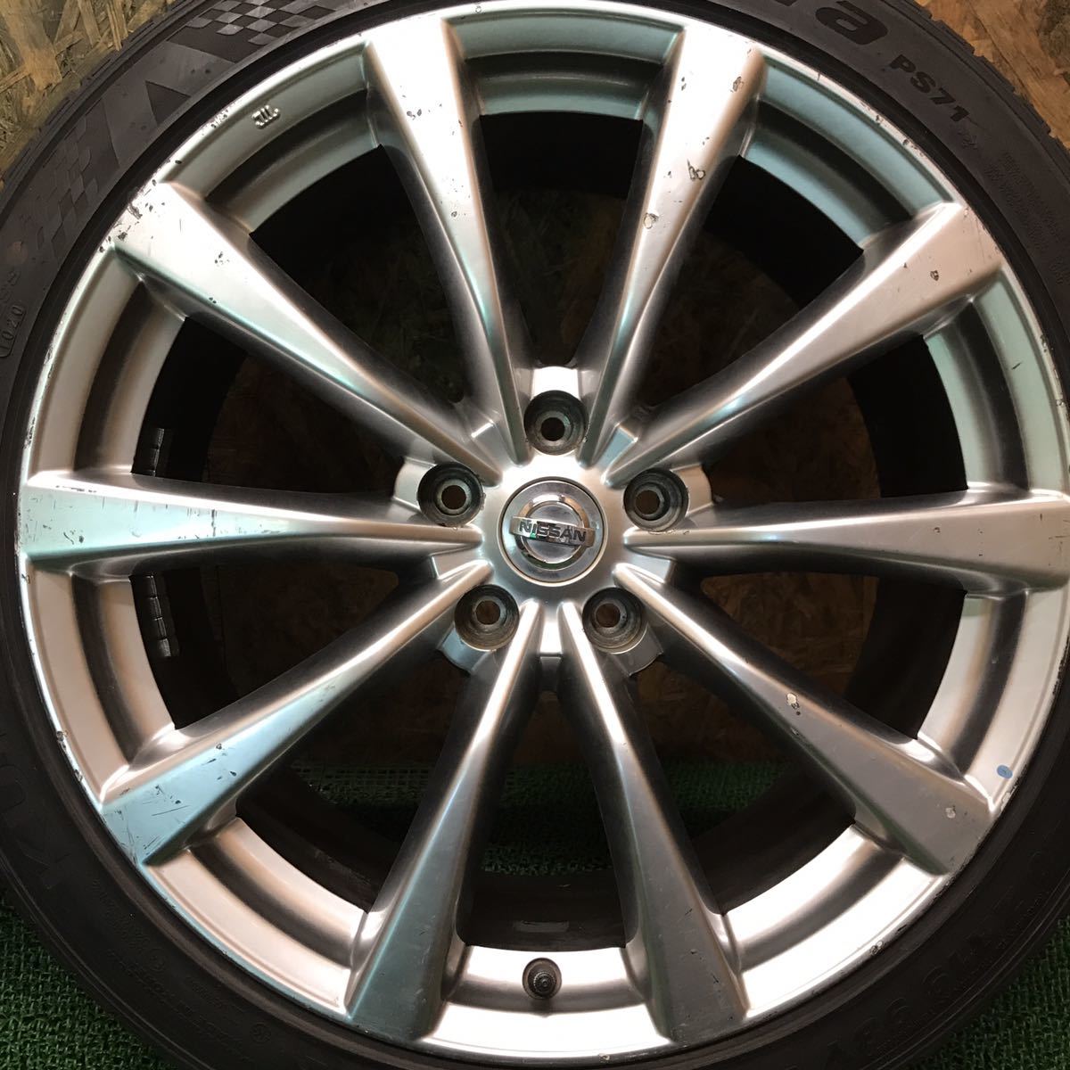 日産 V36スカイラインクーペ純正ホイール 19×8.5J+43 19×9J+45 114.3 