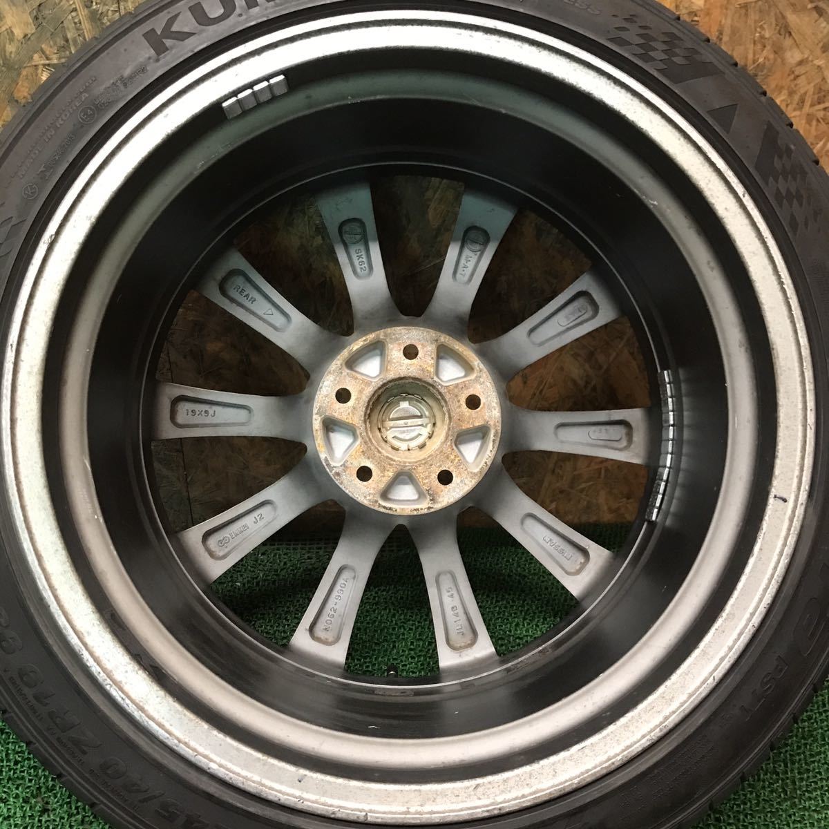 日産 V36スカイラインクーペ純正ホイール 19×8.5J+43 19×9J+45 114.3 