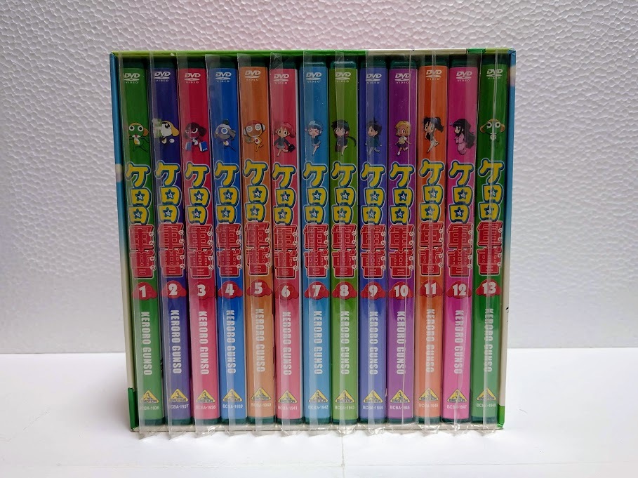 DVD BOX ケロロ軍曹 1st season シーズン1 全13巻 51話 セット 貴重