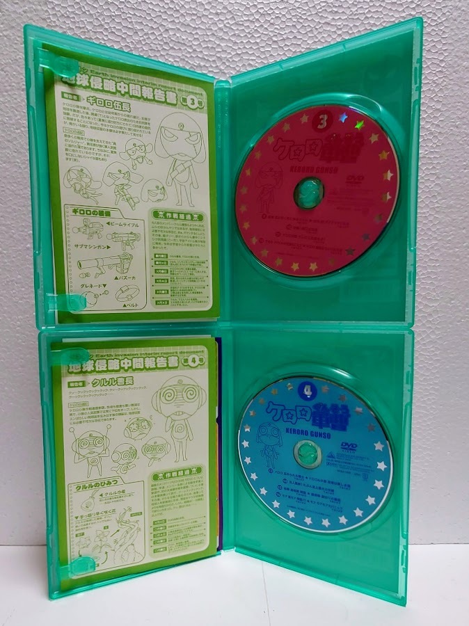 DVD BOX ケロロ軍曹 1st season シーズン1 全13巻 51話 セット 貴重