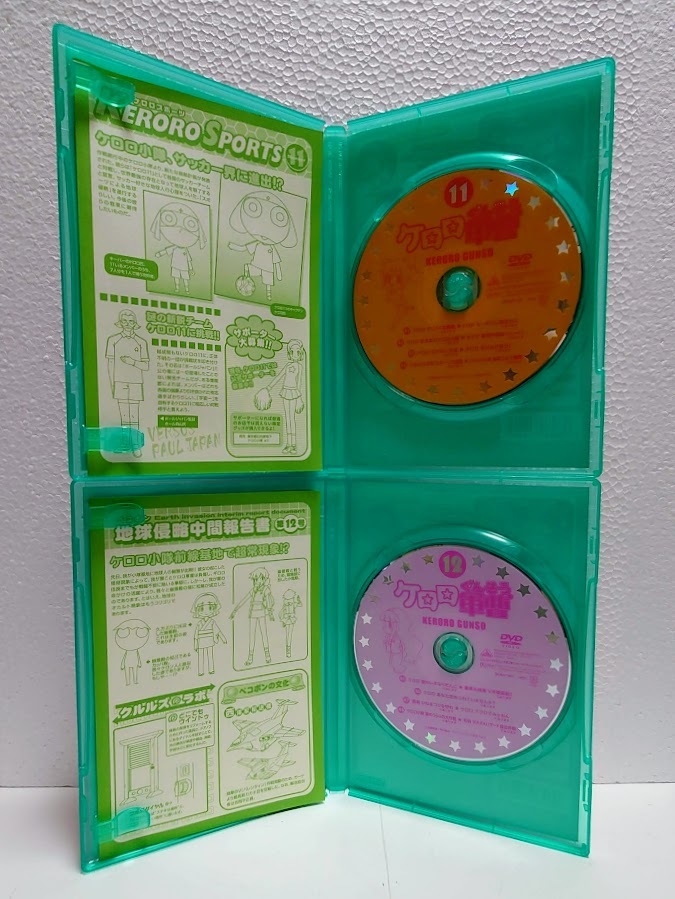DVD BOX ケロロ軍曹 1st season シーズン1 全13巻 51話 セット 貴重