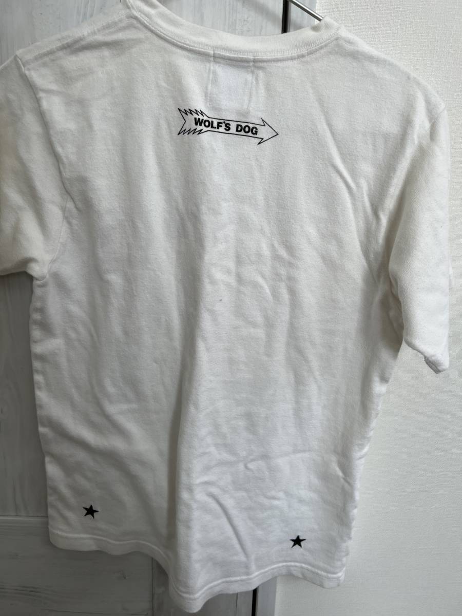 M&M WOLF'S HEAD ウルフズヘッド スタッズTシャツ Sサイズ(トップス