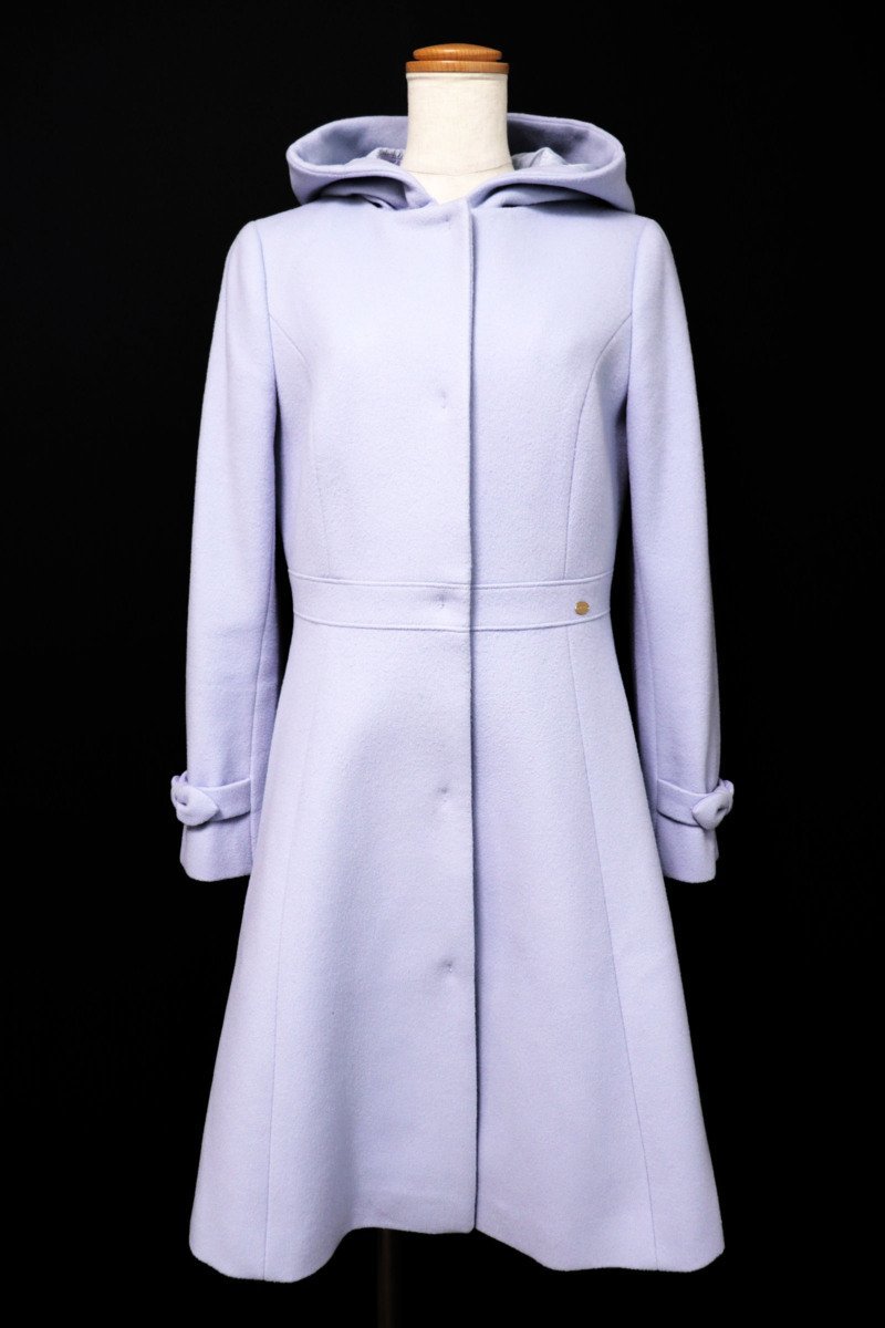 TOCCAトッカ/VENUSメルトンコート定価5.5万：2/スカイブルー系xt678 