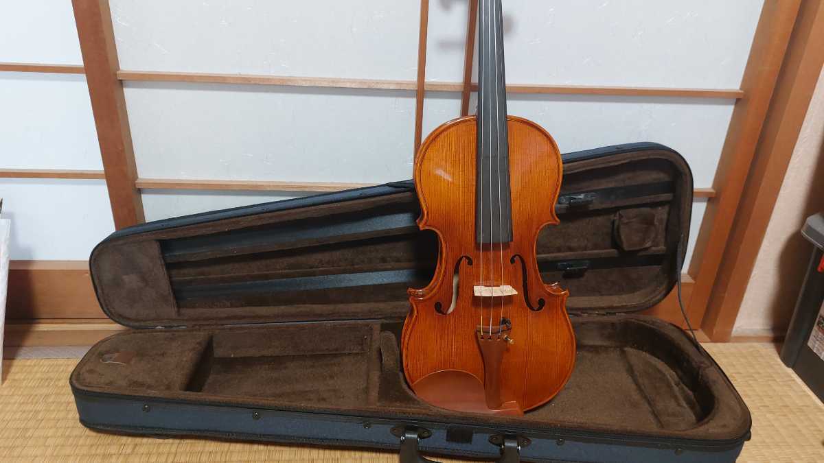 M.Lucini 2012 クレモナ製バイオリン 4/4 BAMハイテックケース 4⁄4 イタリア製 クレモナヴァイオリン SV-75 ハードケース付